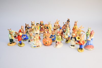 Lot 205 - Approximately thirty-two Royal Doulton Bunnykins figures