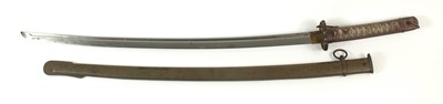 Lot 62 - WW2 Japanese NCO's Type 95 Shin-Gunto