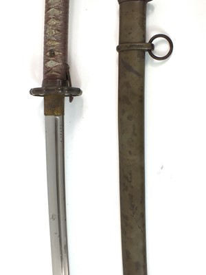 Lot 62 - WW2 Japanese NCO's Type 95 Shin-Gunto