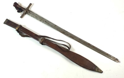 Lot 67 - Sudanese Kaskara sword