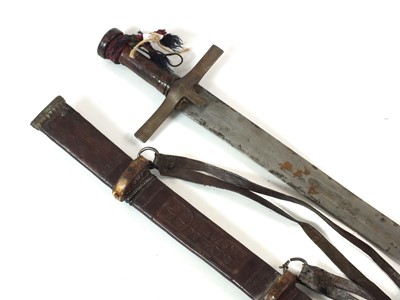 Lot 67 - Sudanese Kaskara sword