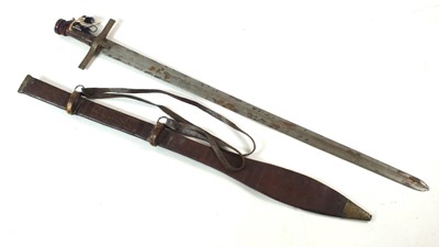 Lot 67 - Sudanese Kaskara sword