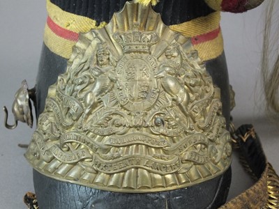 Lot 35 - A Victorian 16th (The Queen’s) Lancers Other Ranks Full Dress Lance Cap or Chapka