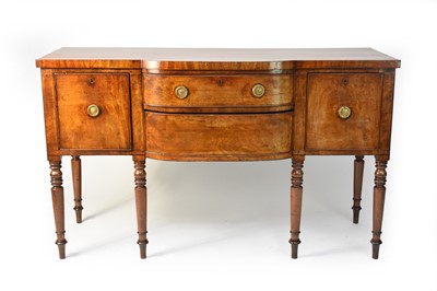 Lot 802 - An early-mid 19th century mahogany sideboard