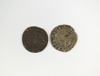 Lot 174 - Two silver half groats