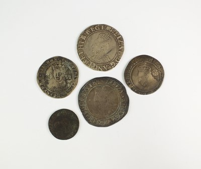 Lot 177 - A collection of five coins