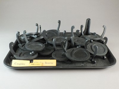 Lot 51 - A quantity of wooden cup and saucer stands...