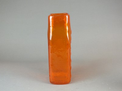 Lot 324 - A Whitefriars 'Basket-weave' glass vase designed by Geoffrey Baxter