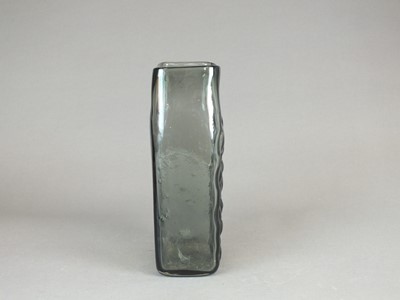Lot 325 - A Whitefriars Basketweave glass vase designed by Geoffrey Baxter