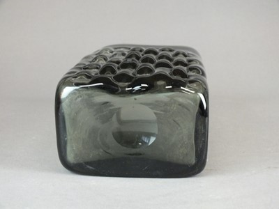 Lot 325 - A Whitefriars Basketweave glass vase designed by Geoffrey Baxter