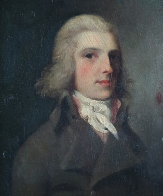 Lot 164 - British School (Late 18th Century) Portrait of a Young Gentleman