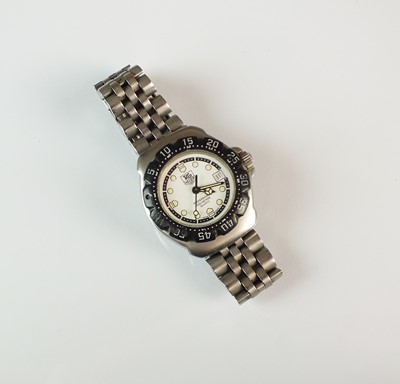 Lot 150 - A lady's stainless steel Tag Heuer professional quartz bracelet watch