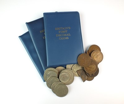 Lot 157 - A collection of U.K. cupro-nickel and bronze coinage