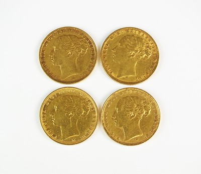 Lot 199 - Four sovereigns