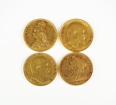 Lot 202 - Four sovereigns