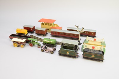 Lot 728 - A collection of Hornby Dublo tinplate