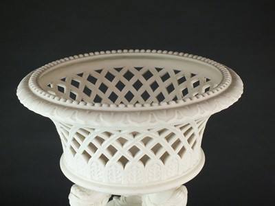 Lot 213 - Copeland 'Three Graces' parian centrepiece