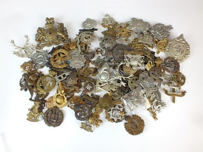 Lot 103 - Approximately 100 military badges