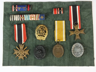 Lot 187 - A group of German Third Reich medals, awards and ribbons