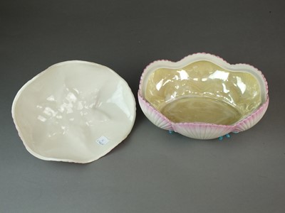 Lot 491 - Rare Belleek First Period serving dish or tureen and cover