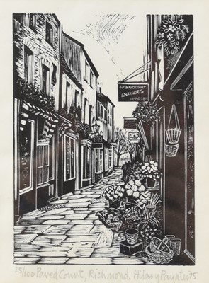 Lot 441 - Four Woodcuts by Howard Phipps (b.1954) and Hilary Paynter (b.1943)