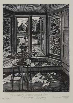 Lot 441 - Four Woodcuts by Howard Phipps (b.1954) and Hilary Paynter (b.1943)