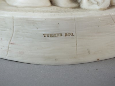 Lot 575 - Turner and Co parian figure of a maiden with a goat