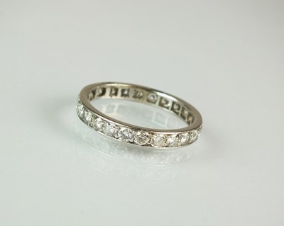 Lot 87 - A diamond eternity ring