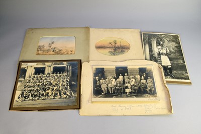 Lot 729 - A small archive of photographs and pictures relating to C.G.Blomfield and India