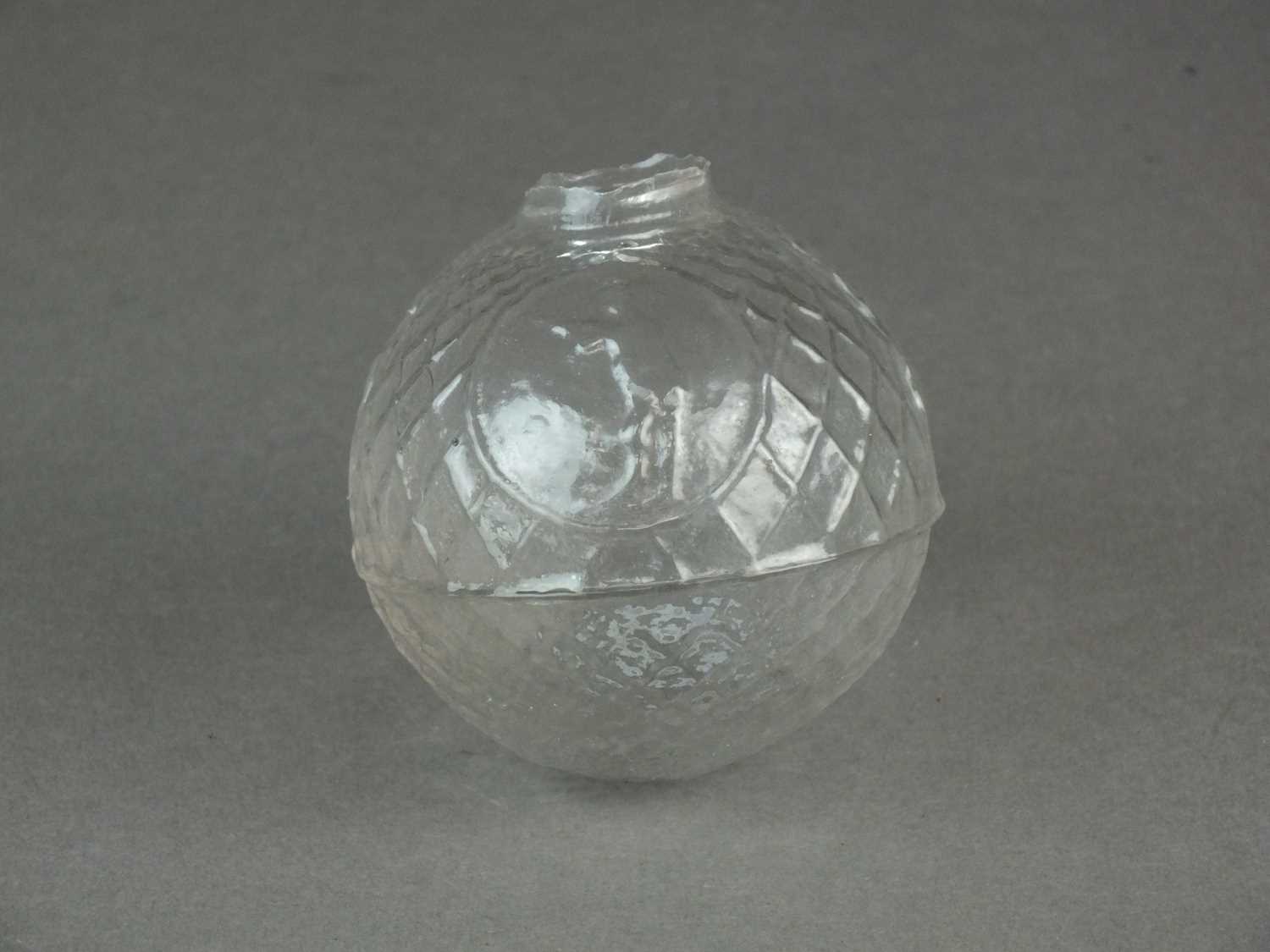 Lot 32 - A scarce English glass target ball, circa 1875-80