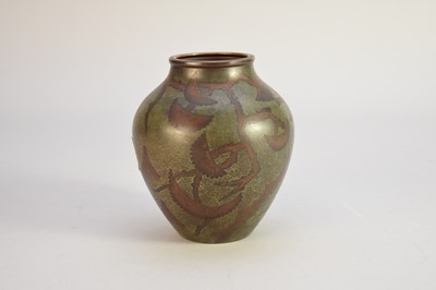 Lot 681 - A WMF Ikora bronze art deco style vase