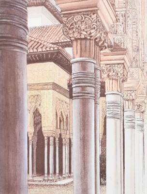 Lot 412 - Francis St Clair Miller (British Contemporary) Three Etchings Alhambra Palace