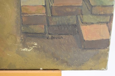 Lot 124 - Follower of Robert Bevan (British 1865-1925) Woodcutters Yard