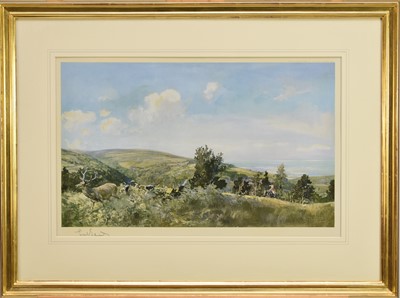 Lot 193 - Lionel Edwards (1878-1966) Stag Hunting Print