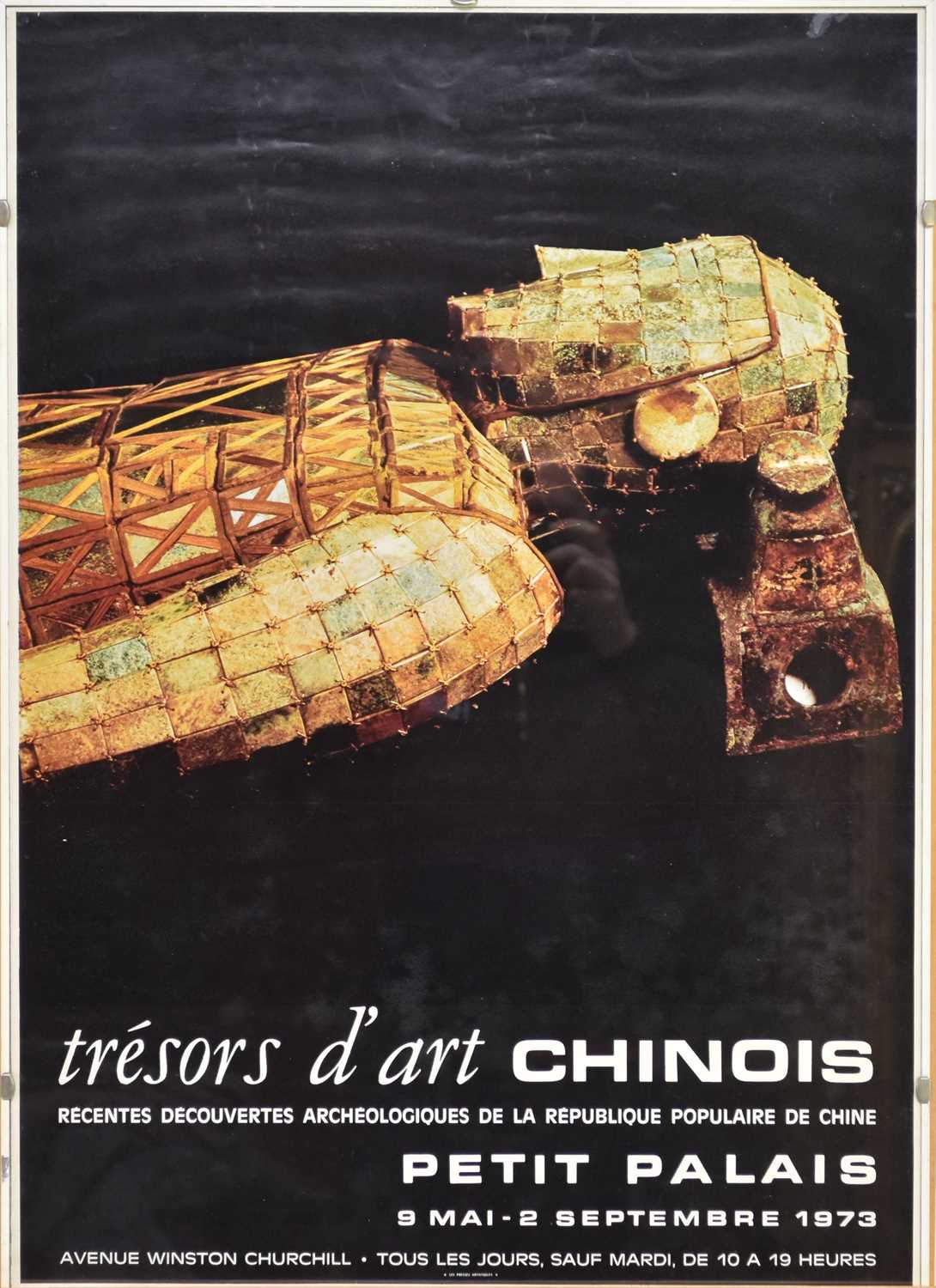 Lot 187 - Exhibition Posters Trésors d'art Chinois at the Petit Palais 1973