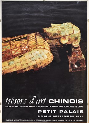 Lot 187 - Exhibition Posters Trésors d'art Chinois at the Petit Palais 1973