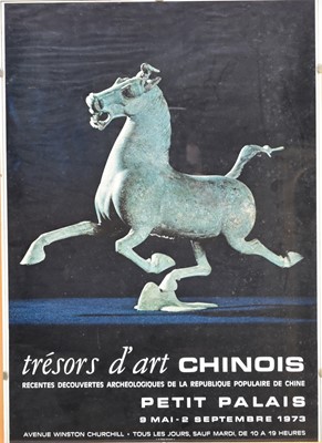 Lot 187 - Exhibition Posters Trésors d'art Chinois at the Petit Palais 1973