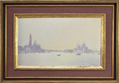 Lot 198 - John Miller (1931-2002) Santa Giorgio and Santa Maria Alla Salute
