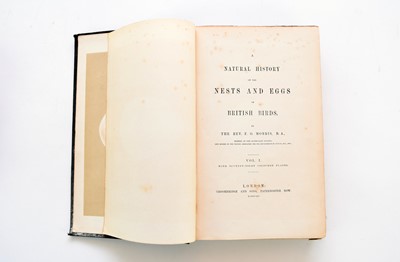 Lot 11 - MORRIS, Rev F O, A Natural History of the Nests and Eggs of the British Birds