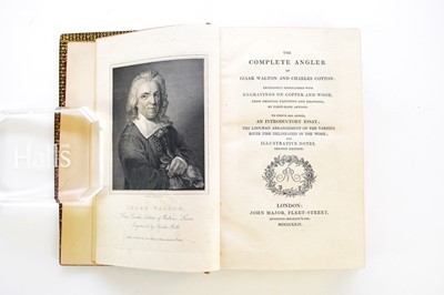 Lot 63 - WALTON, Isaak and COTTON, Charles, The Complete Angler