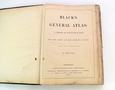 Lot 17 - HALL, Sidney, Black's General Atlas
