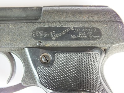 Lot 83 - A German Walther LP Mod. 53 Air Pistol, .177 calibre