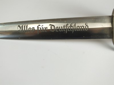 Lot 145 - German Third Reich NSKK Dress dagger by Carl Westhoff Solingen