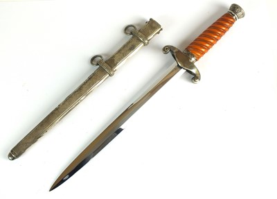 Lot 147 - German Third Reich Army Dress dagger by G. Felix Gloriawerk Solingen