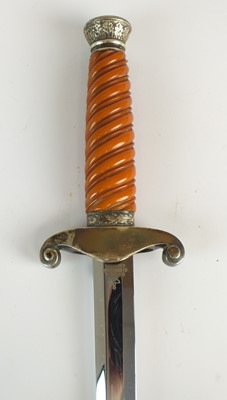 Lot 147 - German Third Reich Army Dress dagger by G. Felix Gloriawerk Solingen