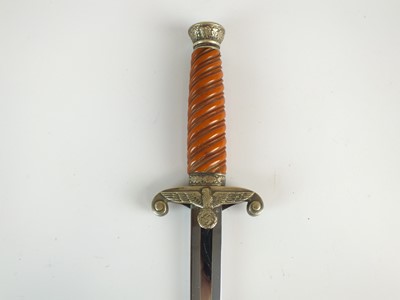 Lot 147 - German Third Reich Army Dress dagger by G. Felix Gloriawerk Solingen