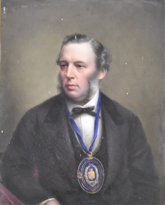 Lot 188 - British school, (19th century) Portrait of a Seated Gentleman