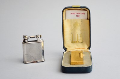 Lot 714 - Two Dunhill cigarette lighters