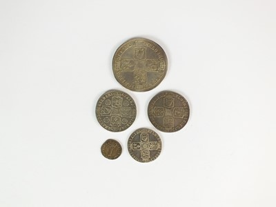 Lot 359 - A small collection of coins