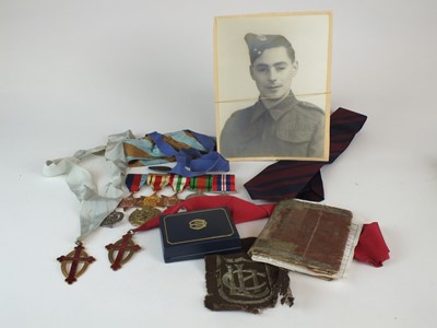 Lot 115 - A group of five World War II medals